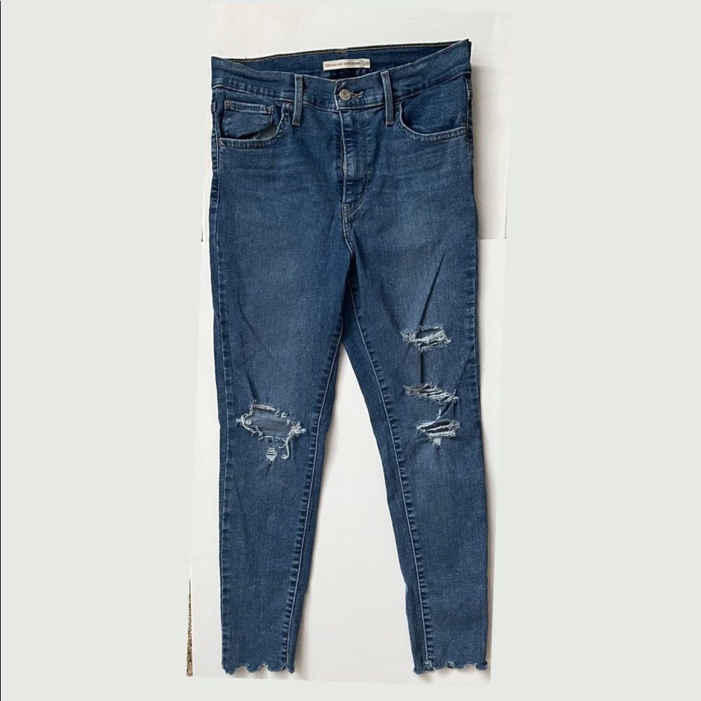 LEVI’S 720 high rise skinny jeans - size 29